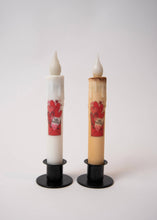 Load image into Gallery viewer, Hello Valentine! LED Timer Taper Candle: Fully Dusted