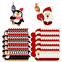 Load image into Gallery viewer, Wrapables Christmas Lollipop Paper Card Candy Holders 100pcs