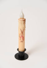 Load image into Gallery viewer, Flopsy with Yellow Flower LED Timer Taper Candle