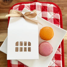 Load image into Gallery viewer, Wrapables House Shaped Gift Boxes with Ribbons (Set of 24)