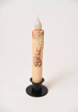 Load image into Gallery viewer, Bunny Holding Egg LED Timer Taper Candle