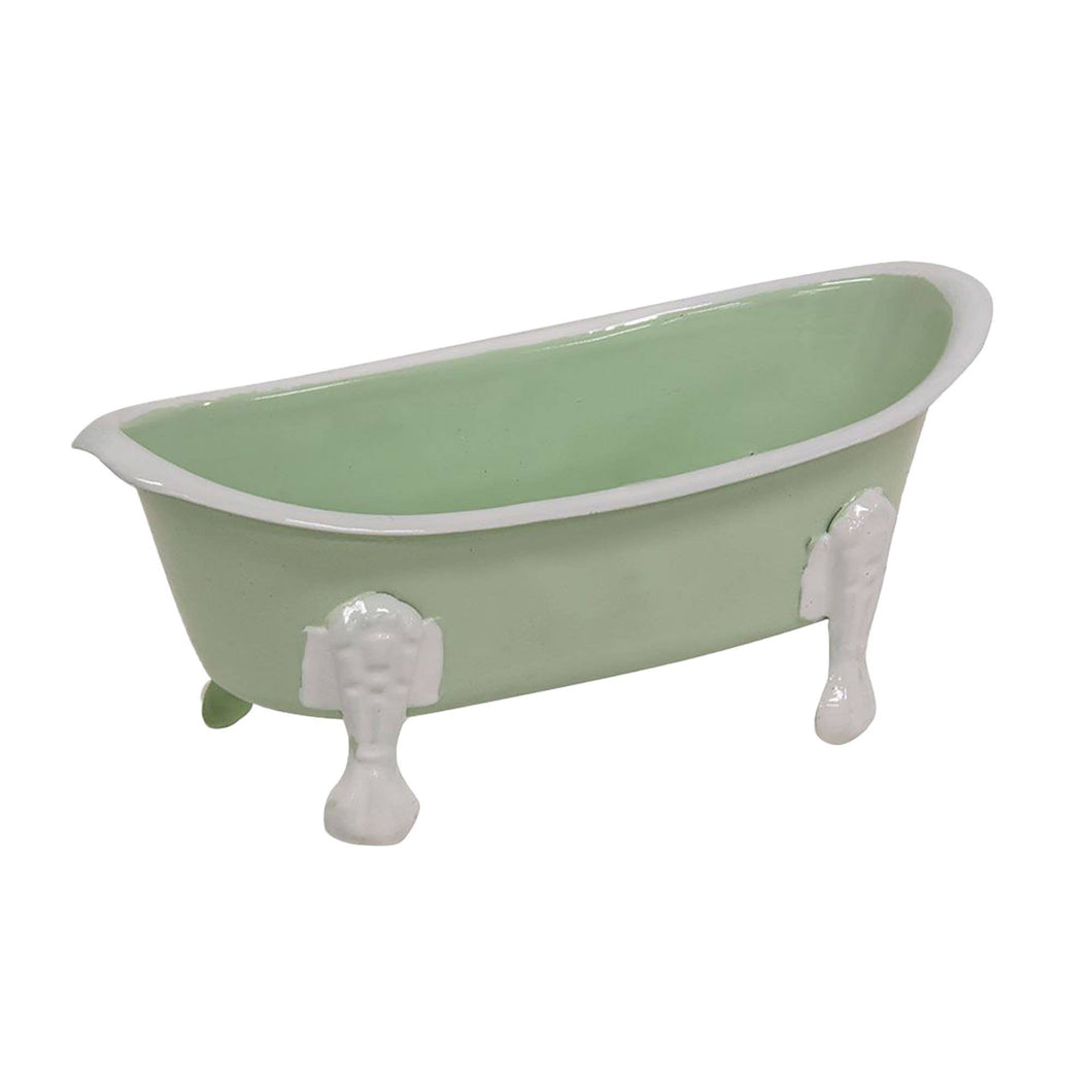 Mint Iron Bathtub Soap Dish