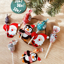 Load image into Gallery viewer, Wrapables Christmas Lollipop Paper Card Candy Holders 100pcs

