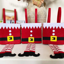 Load image into Gallery viewer, Wrapables Christmas Elf Pants Treat Bags Holiday Decor 6pcs
