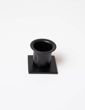 Load image into Gallery viewer, Black Iron Square Taper Holder
