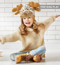 Load image into Gallery viewer, Super-Soft Plush Hat - Moose
