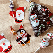 Load image into Gallery viewer, Wrapables Christmas Lollipop Paper Card Candy Holders 100pcs
