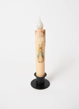 Load image into Gallery viewer, Mr. &amp; Mrs. Rabbit LED Timer Taper Candle: Top Dusted / Mr. Rabbit
