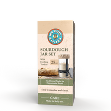 Load image into Gallery viewer, Complete Sourdough Starter Jar Kit – BONUS BAG OF STARTER
